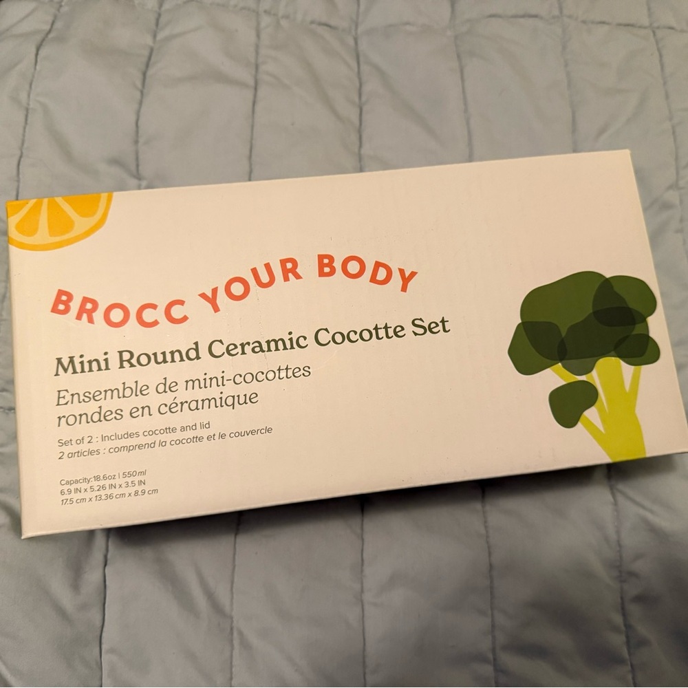 Brocc Your Body cocotte set